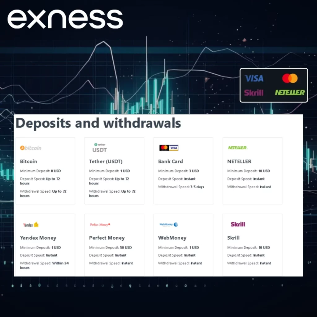 Deposits and Withdrawals